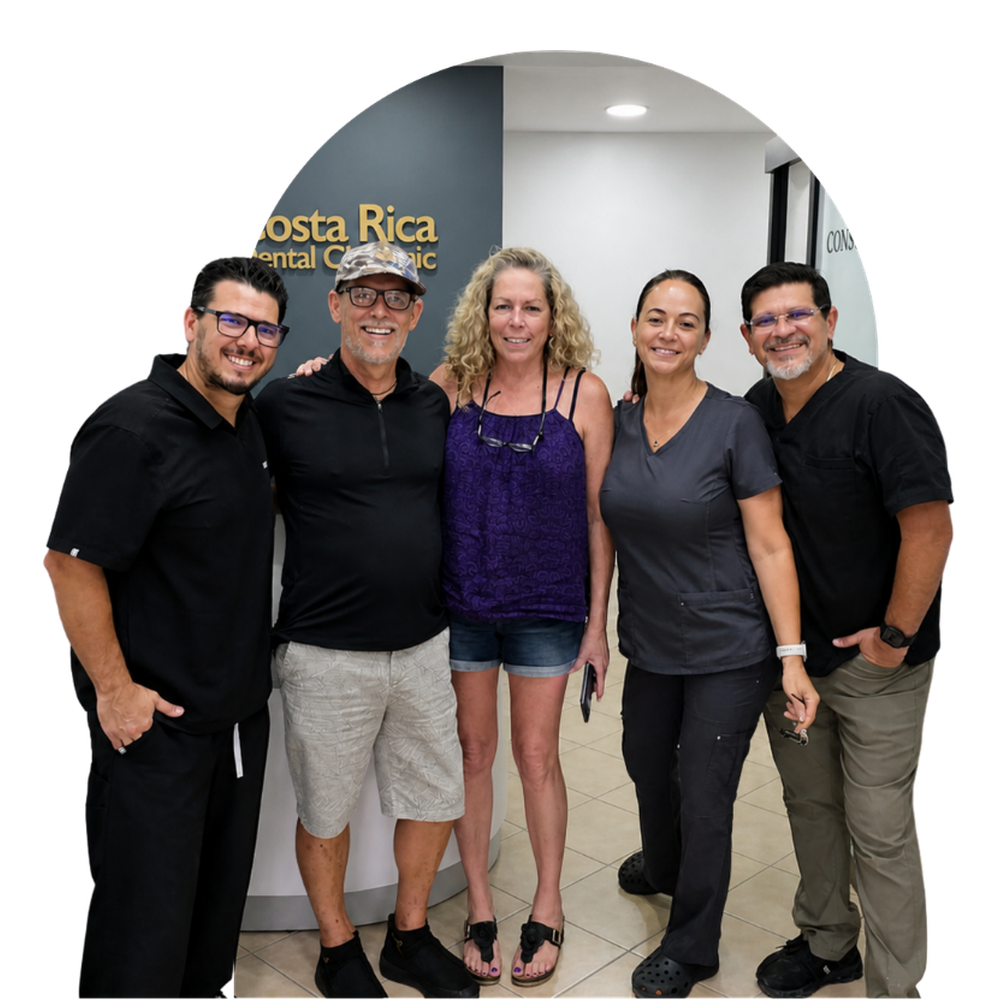 International dental patient and team